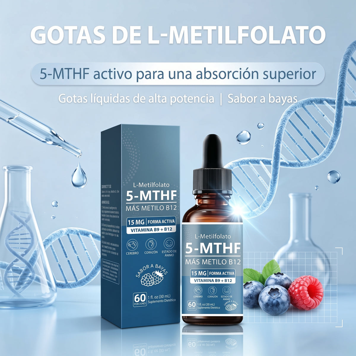 L Metilfolato 15mg